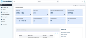 M365 Backup Screenshot